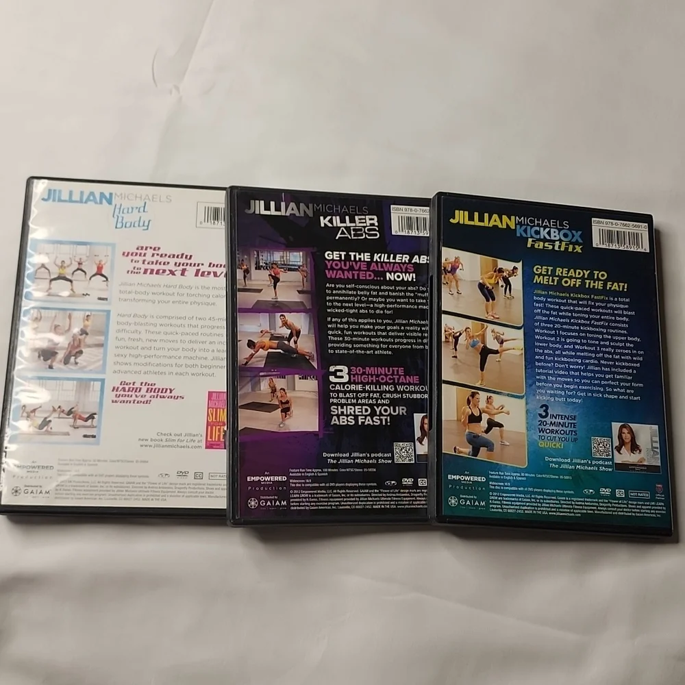 Jillian Michaels workout DVDs - Picture 2 of 9